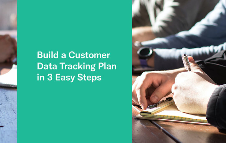 customer data tracking plan